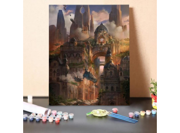 Gyere haza - számfestő készlet