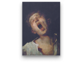 Munkácsy Mihály – Ásító Inas (1868-1869) - számfest