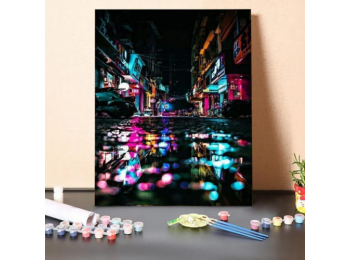 Nedves Út - számfestő készlet