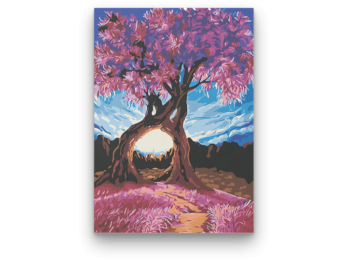 Ölelő Fák - számfestő készlet