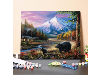 Rutin Látogatók - számfestő készlet