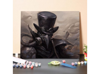 Varjú Úr - számfestő készlet