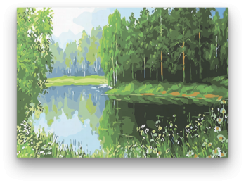 Erdei Tó - számfestő készlet