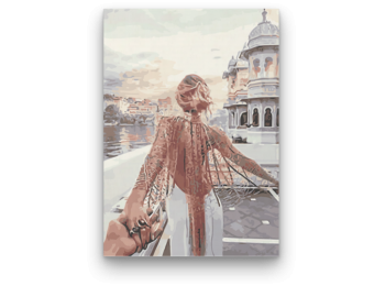 Kövess Engem - számfestő készlet