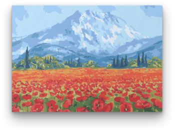 Pipacs Rét - számfestő készlet