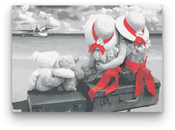 Utazás - számfestő készlet