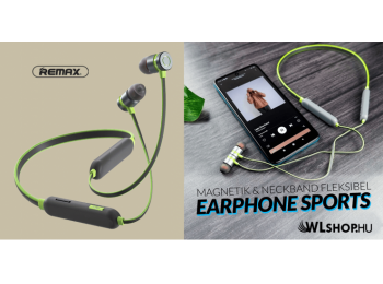 Remax Bluetooth5.0 vezeték nélküli sport fülhallgató/he