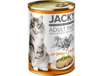 Jacky Prémium Macska Konzerv Pástétom Csirkével és Puly