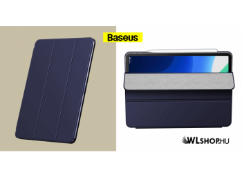 Baseus Simplism mágneses bőr tok iPad Air 10,9 (2020) - Kék
