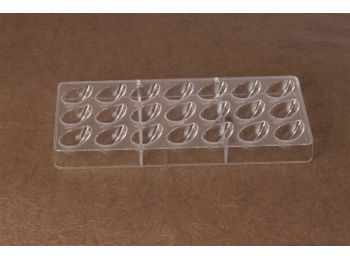 Kakaóbab alakú 21 adagos polikarbonát bonbon forma