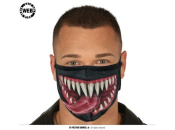 Venom halloween farsangi jelmez kiegészítő - szájmaszk