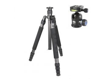 SIRUI N-2204X carbon tripod és monopod 167cm + K-20 gömbfe