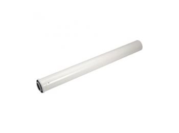 VAILLANT koncentrikus hosszabbító cső, fehér, Alu/Alu D60/100xL1000mm