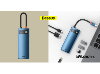 Baseus 6in1 Multifunkcionális USB-C HUB HUB - 3x USB 3.0 + 