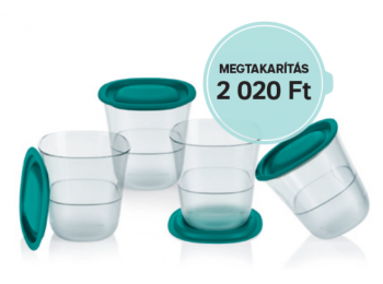 Prémium Aktív Pohár kicsi türkiz 4 db Tupperware