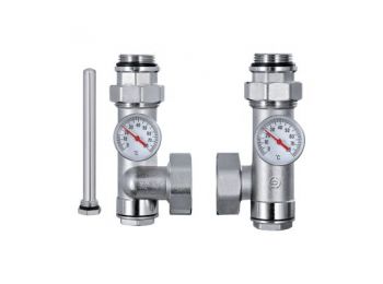 DELTA szivattyú bekötő elem, padlófűtés osztóhoz, old