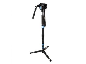 Sirui P-324SR monopod VH-10 video fejjel