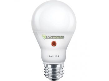 PHILIPS beépített alkonykapcsolós 6,5W=60W LED E27 izzó,