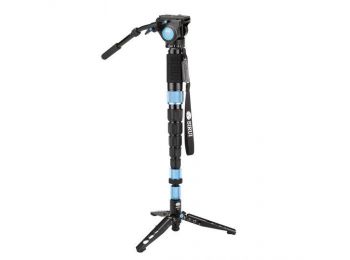 Sirui P-326SR monopod VH-10 video fejjel