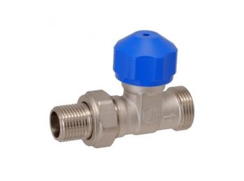 FixTrend termosztatikus radiátorszelep, egyenes, Eurokón.,