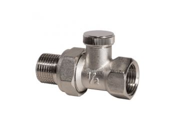 FixTrend visszatérő radiátorszelep, egyenes, könnyített