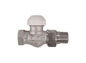 HERZ TS-90 termosztatikus radiátorszelep, egyenes, 1/2”