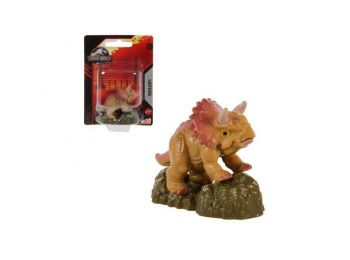 Mattel Jurassic World mini figurák - Triceratops (GXB10/GXB