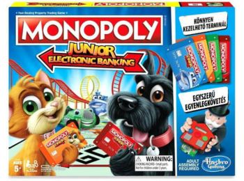 Hasbro Monopoly Junior elektromos bankolás (E1842)