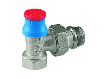 GIACOMINI R401TG termosztatikus radiátorszelep, sarok, 3/4