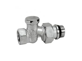 GIACOMINI R17TG visszatérő radiátorszelep, egyenes, 1/2�