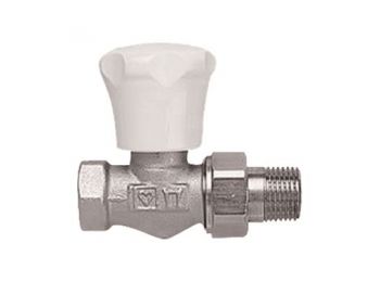 HERZ DR-T-90 kézi radiátorszelep, egyenes, 1”