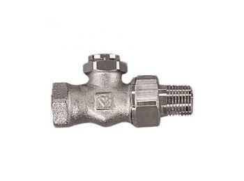 HERZ RL5 visszatérő radiátorszelep, egyenes, 3/4”