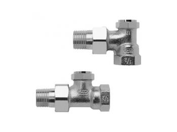 HONEYWELL Verafix-E visszatérő radiátorszelep, egyenes, 1