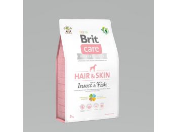 Brit Care Hair&Skin Insect&Fish (Rovar és Hal) kutyatáp 3 Kg