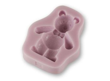 Álló maci szilikon fondant forma