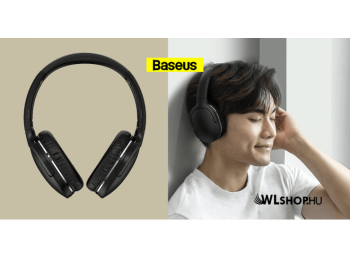 Baseus Encok vezeték nélküli Bluetooth fejhallgató D02 Pro - Fekete