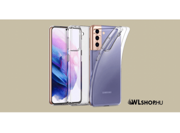 Samsung Galaxy S21 FE szilikon védőtok 0,5mm - Átlátszó