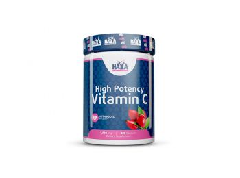 High Potency Vitamin C 1,000mg with rose hips 250 kapsz. HAY