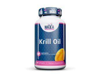 Krill oil 500mg 60 lágykapsz. HAYA LABS