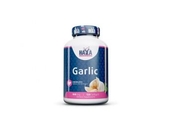 Odorless Garlic 500mg 120 lágykapsz. HAYA LABS