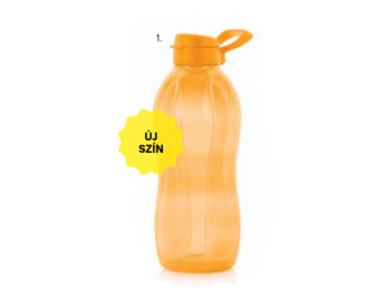 Öko Plus palack 2 L füllel, narancssárga, kipattintható 