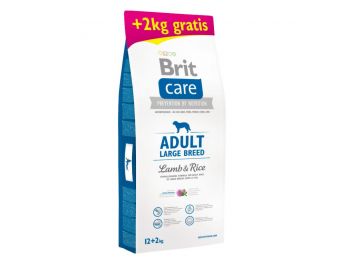 Brit CARE Adult Large( Bárány & rizs ) kutyatáp 12+2 