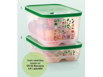 Új generációs IQ szett 1. zöld Tupperware