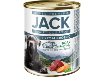 Jack Kutya Konzerv Hypoallergén Pástétom Vadhús-Édesbur