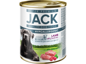 Jack Kutya Konzerv Hypoallergén Pástétom Bárányhús-Vö