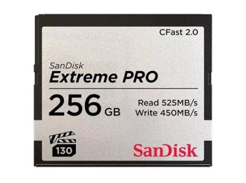 SanDisk Extreme Pro CFast™ 2.0 256GB memóriakártya, VPG130