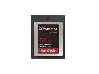 SanDisk Extreme Pro CFExpress™  64 GB memóriakártya