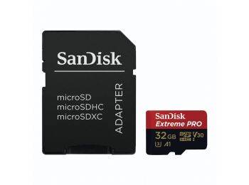 SANDISK microSDHC Mobile Extreme PRO 32GB,memóriakártya, + adapter
