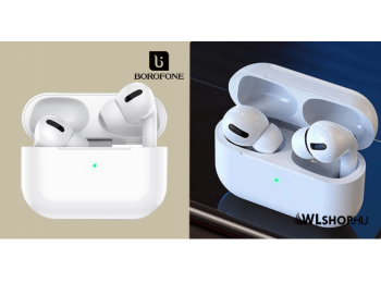 Borofone vezeték nélküli Bluetooth fülhallgató BW03 Plus - Fehér