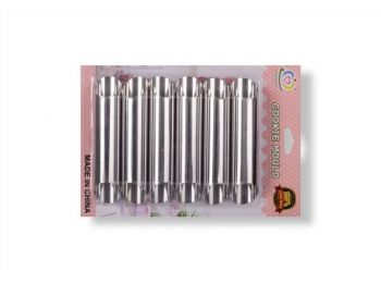 6 részes fém Cannoli sütőforma